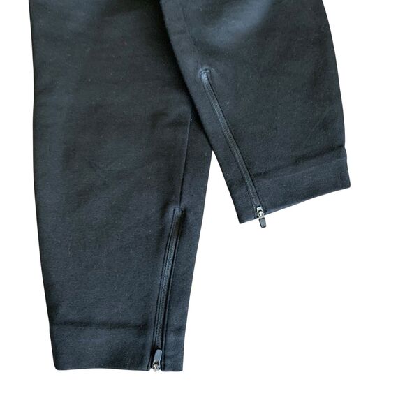 COS Ponte Knit Ankle Zipper Pants Women Stretch Black Stretch Slim Fit Size 30R - Picture 7 of 16